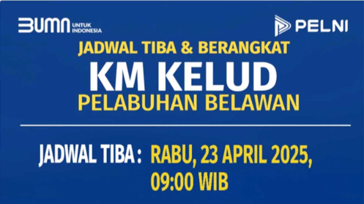 KM Kelud Siap Berlayar ke Batam, Ini Jadwal dan Informasi Penting!