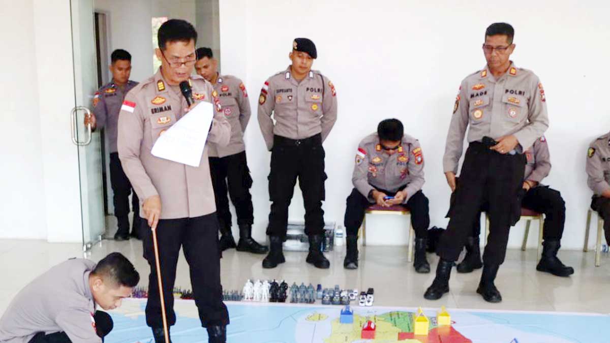 Kabag Ops Polres Bintan Sampaikan Skenario Pengamanan May Day 2025