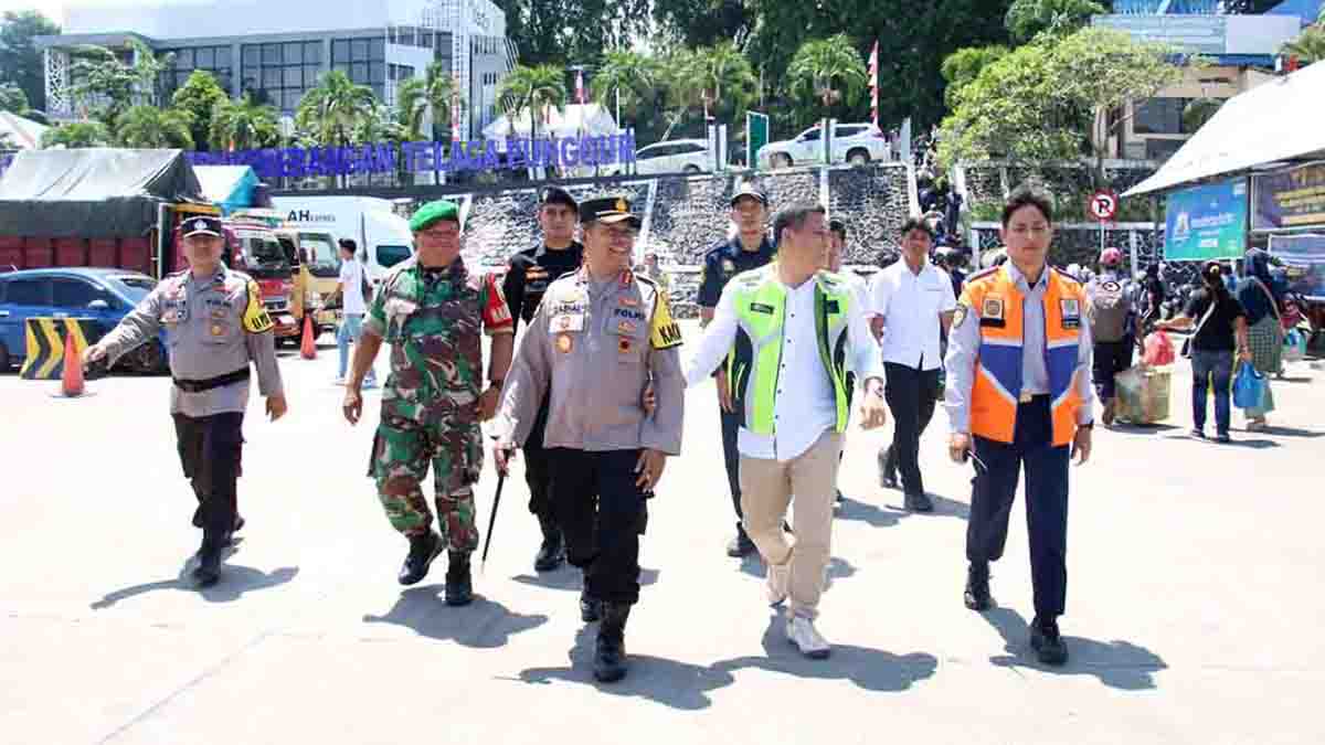 Kapolresta Barelang Tinjau Langsung Kesiapan Arus Balik di Pelabuhan ASDP Telaga Punggur