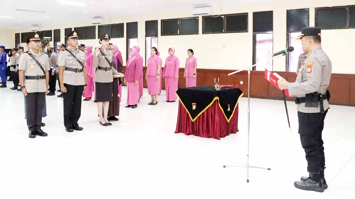 Kapolresta Barelang Pimpin Sertijab Tiga Kapolsek di Jajaran Polresta Barelang