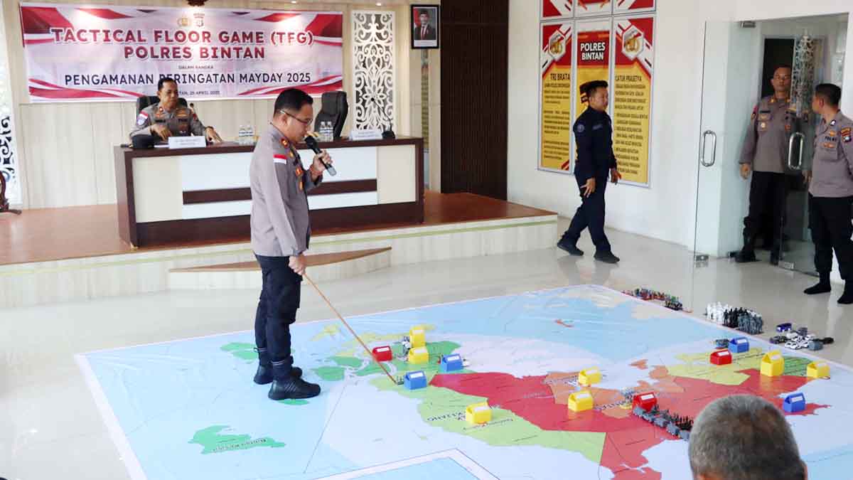 Peringatan May Day 2025 Bintan Terpusat di Lapangan Relief Antam Kijang