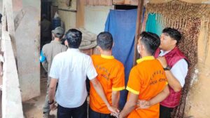 Polresta Barelang Kawal Pembongkaran Kos di Ruli Madani Terkait Kasus Narkoba