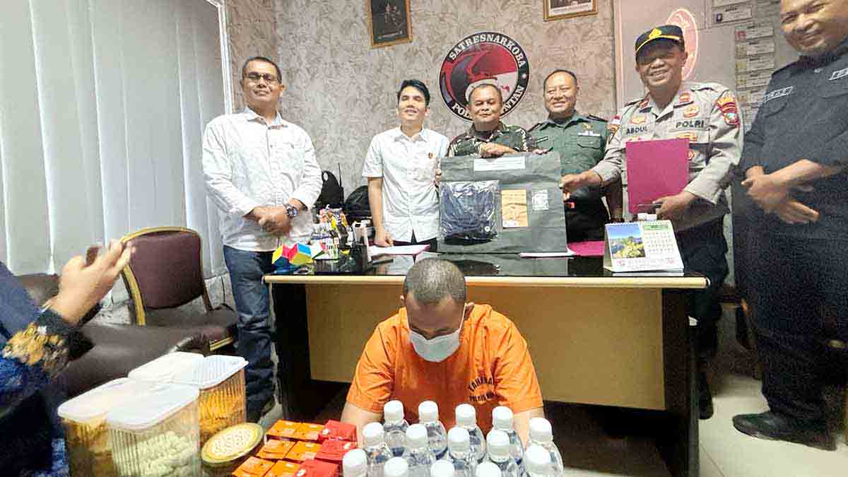 Polres Bintan Amankan 3,48 Gram Sabu di Tambelan