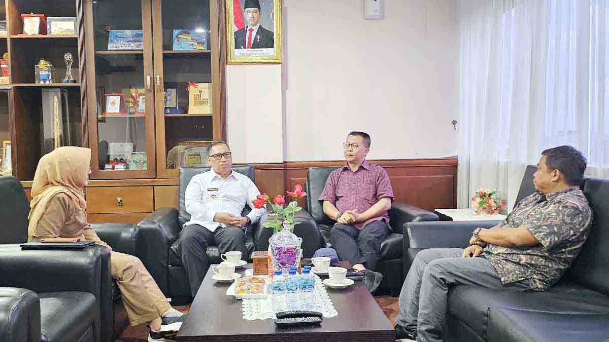 Wakil Gubernur Kepri, Nyanyang Haris Pratamura, menerima kunjungan dari manajemen PT Japfa Comfeed Indonesia Tbk (Japfa Group) di Kantor Graha Kepri