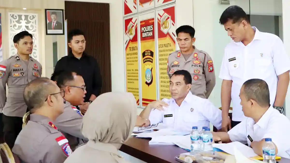 Tim Itwasda Polda Kepri Lakukan Wasrik Tahap I Tahun 2025 di Polres Bintan