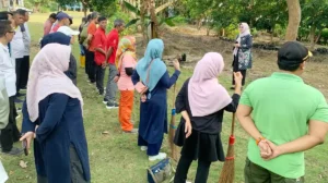 Dinas KP2KH Kepri Gelar Goro, Jaga Kebersihan dan Pererat Silaturahmi Pegawai
