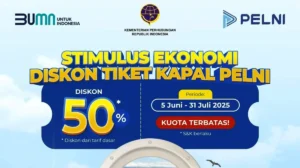 Mulai 5 Juni, Tiket Kapal PELNI Diskon 50 Persen!