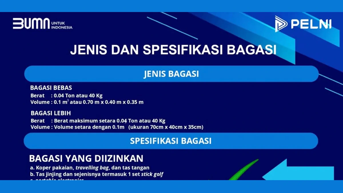 Wajib Tahu! PELNI Nunukan Sampaikan Ketentuan Bagasi Sebelum Berlayar