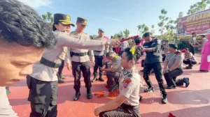 41 Personel Polres Bintan Naik Pangkat, Kapolres: Bukan Hadiah, Tapi Hasil Dedikasi