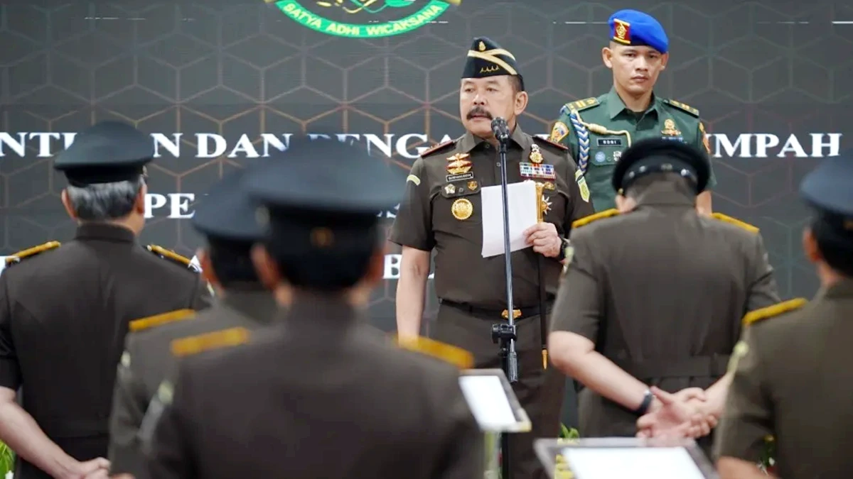 Agus Sahat Sampe Tua Lumban Gaol Jabat Kajati Kalimantan Tengah, Jaksa Agung: Bangun Kepercayaan Masyarakat!