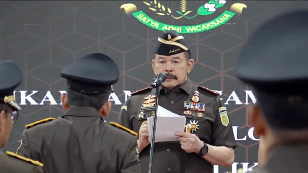 Riyono Jabat Kajati Gorontalo, Jaksa Agung Emban Amanah dengan Komitmen dan Dedikasi