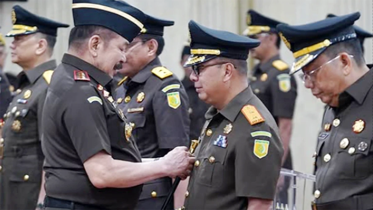 Resmi! Wahyudi Dilantik Jadi Kajati NTB, Jaksa Agung: Jaga Marwah Institusi!
