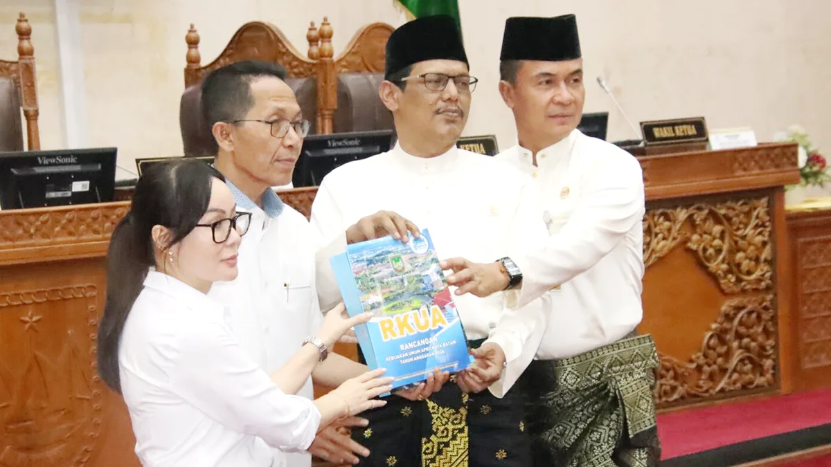 DPRD Kota Batam Gelar Rapat Paripurna Penyampaian KUA-PPAS 2026 oleh Wali Kota Amsakar