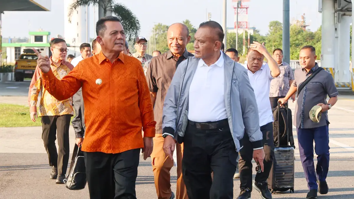 Wamen Kemenko Polkam Kunjungi Kepri, Gubernur Ansar Sambut Langsung di Tanjungpinang