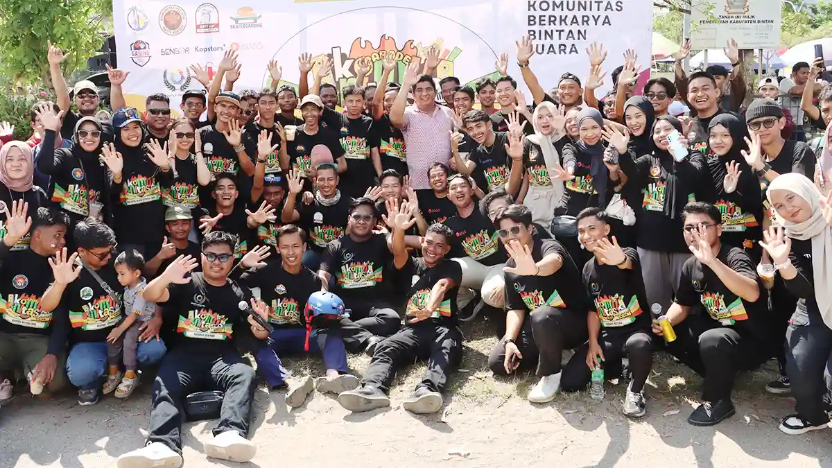 14 Komunitas Meriahkan Parade Komunitas Bintan Pertama, Warga Antusias