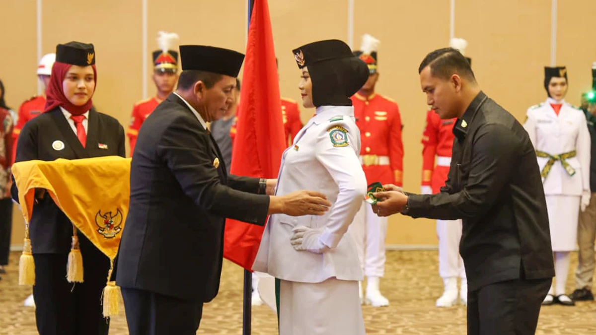 33 Putra-Putri Terbaik Kepri Resmi Dikukuhkan Jadi Paskibraka 2025