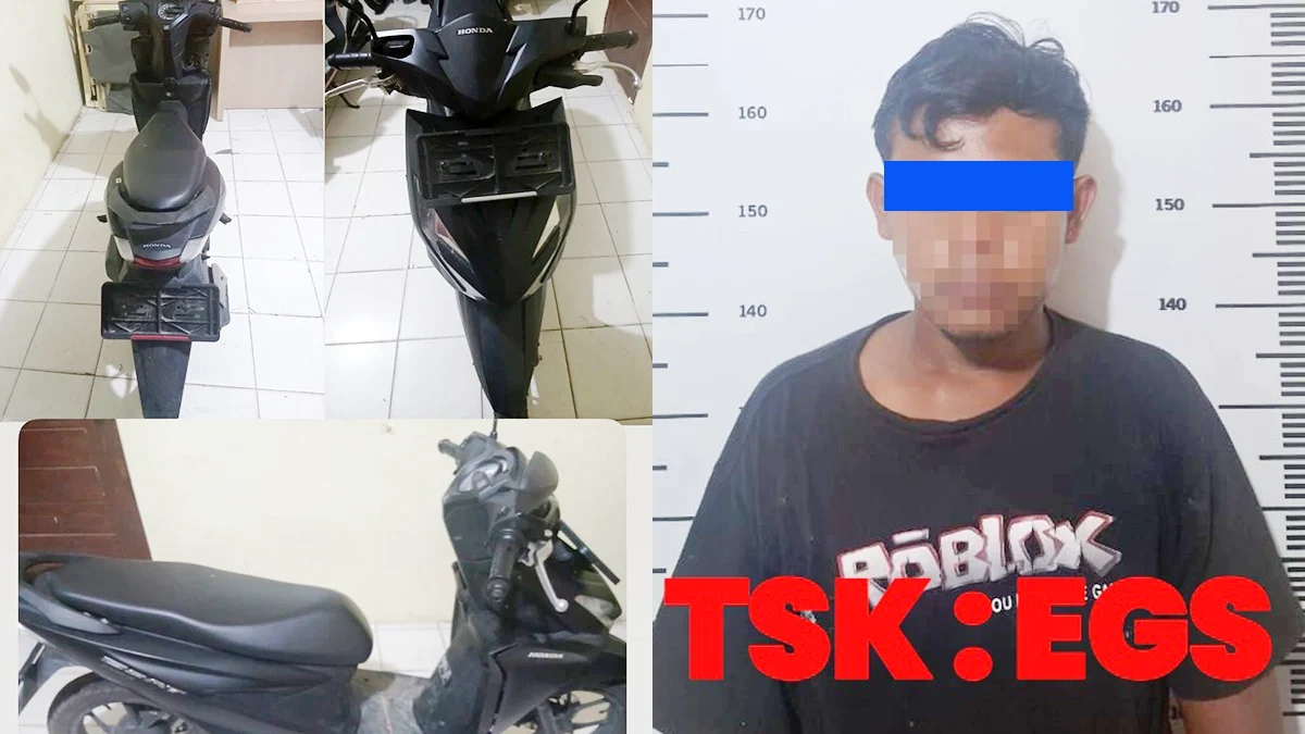Curanmor di Sagulung Terungkap, Motor Digondol Saat Pemilik Tidur