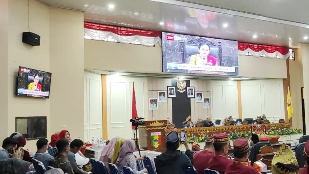 DPRD Tanggamus Gelar Paripurna Istimewa Peringati HUT ke-80 RI, Ajak Perkuat Persatuan