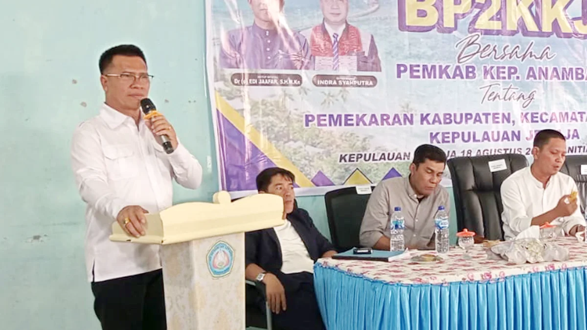 Jemaja Menuju Kabupaten Baru, Bupati Anambas Siap Kawal Perjuangan Pemekaran