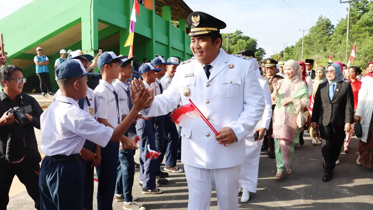 Khidmat dan Meriah, Upacara HUT ke-80 RI di Bintan Berlangsung Sukses