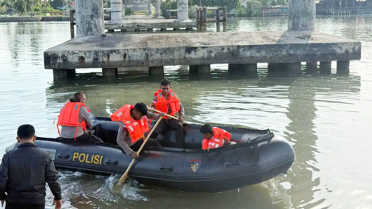 Nelayan Hilang di Perairan Busung, Tim Gabungan Polres Bintan Intensifkan Pencarian