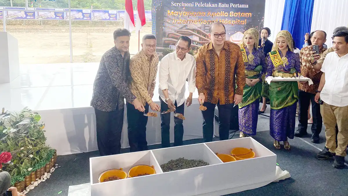 Polresta Barelang Kawal Ketat Ground Breaking RS Mayapada Apollo Batam