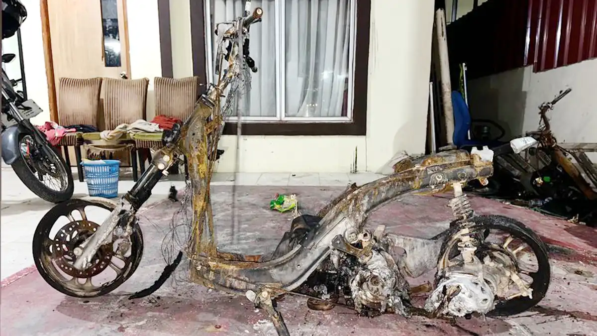Pria di Sagulung Bakar Motor dan Rusak TV, Polisi Tangkap Pelaku