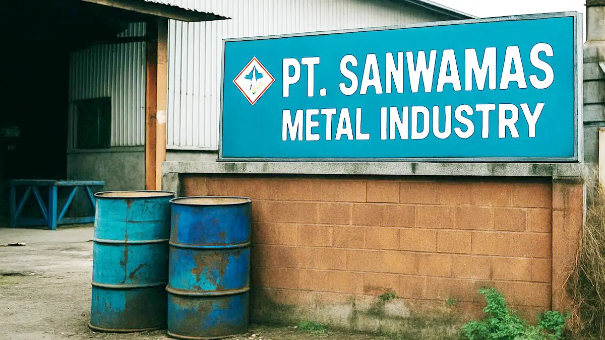 PT Sanwamas Metal Industry Diduga Cemari Kali dan Abaikan Keselamatan Kerja di Kota Bekasi