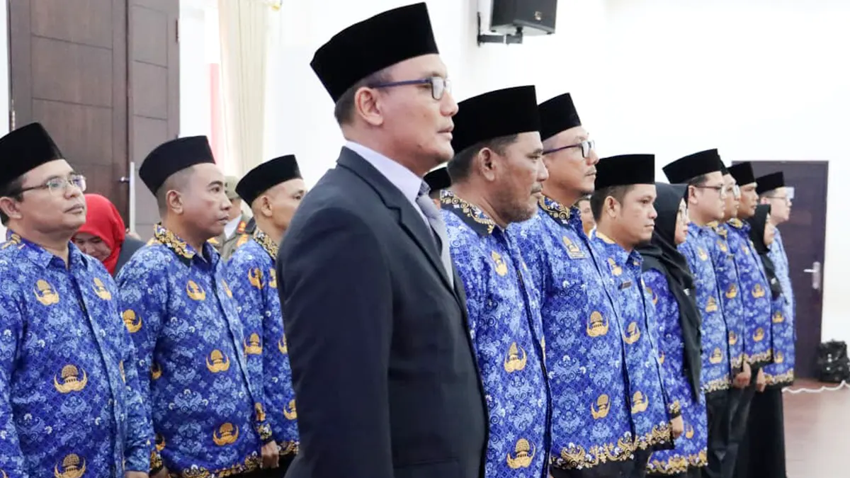Roby Kurniawan Lantik 19 Pejabat Baru di Lingkungan Pemkab Bintan