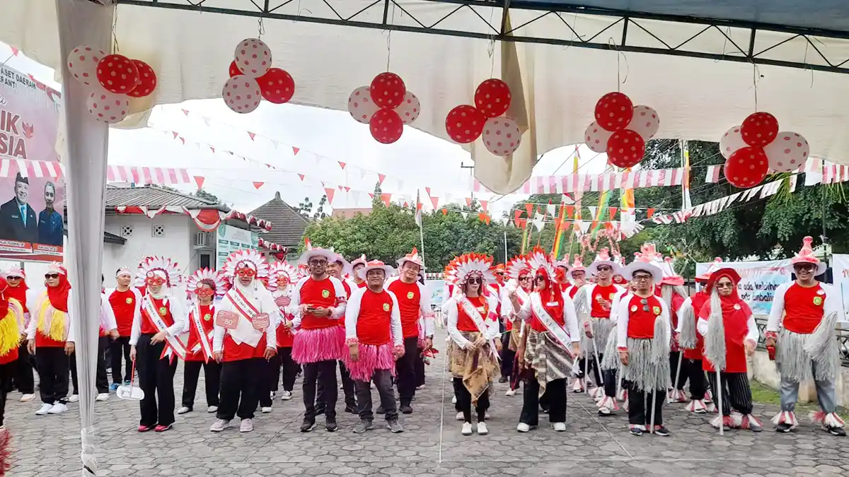 Semarak HUT ke-80 RI, BPKAD Meranti Gelar Lomba Antarbidang