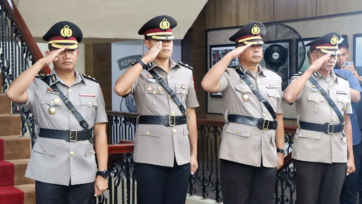 Sertijab Polda Kepri, Empat Pejabat Resmi Berganti Posisi