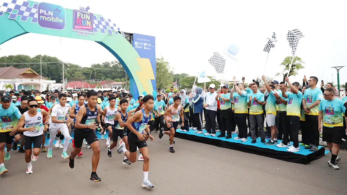 1.100 Peserta Meriahkan PLN Mobile Fun Run 5K di Tanjungpinang