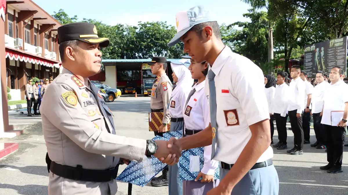 Bangga! Putra-Putri Polresta Barelang Terpilih Jadi Paskibraka Batam