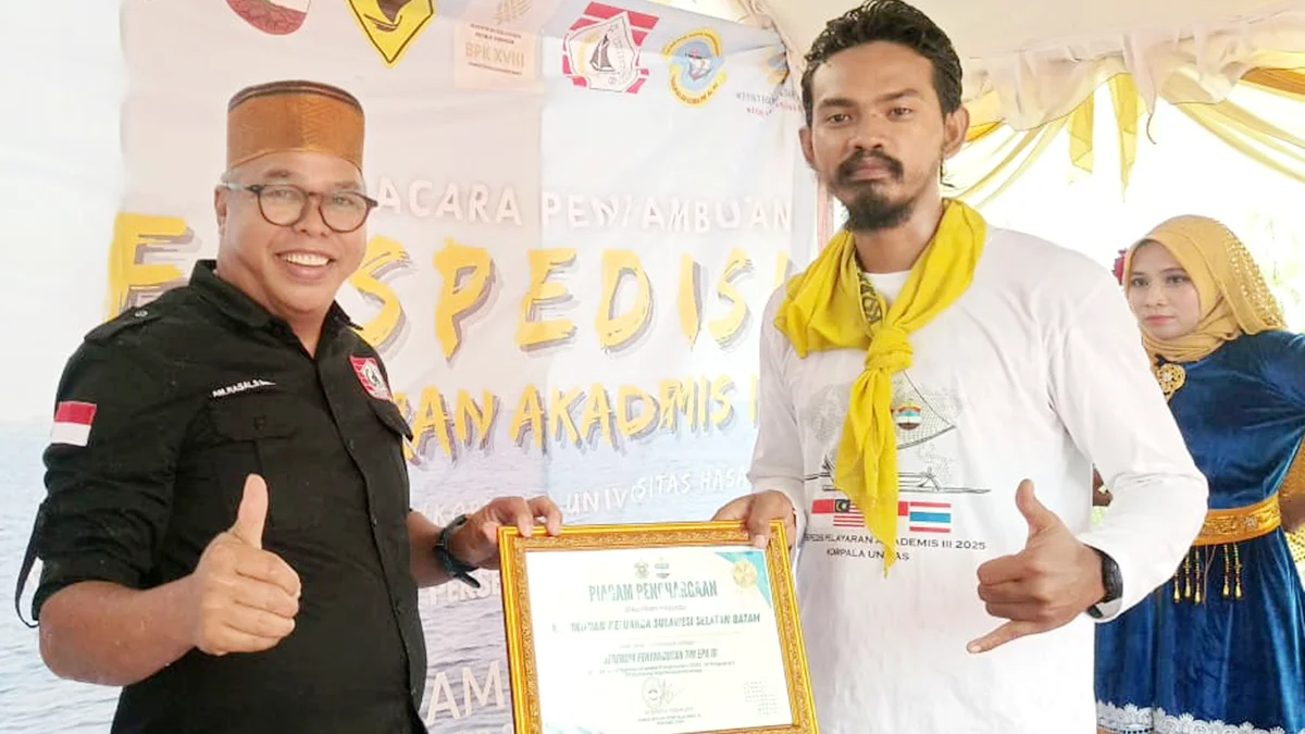 Falsafah Melayu Bugis Jadi Makna Pelayaran Akademisi Korpala Unhas