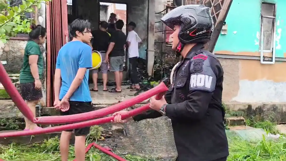 Gas Elpiji Bocor Diduga Jadi Pemicu Kebakaran Rumah di Batam