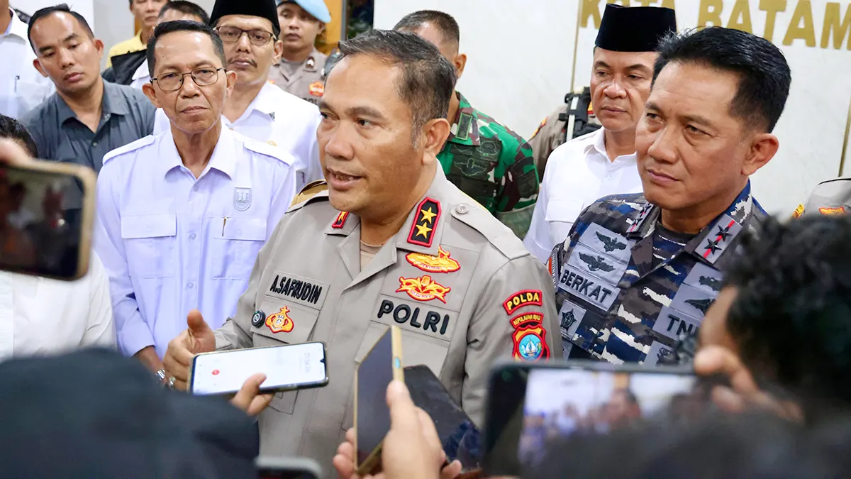 Hadapi Unjuk Rasa, Kapolda Kepri: Polri Tidak Boleh Represif