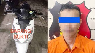 Motor Raib di Bengkong, Polisi Bekuk Pelaku Curanmor di Lubuk Baja