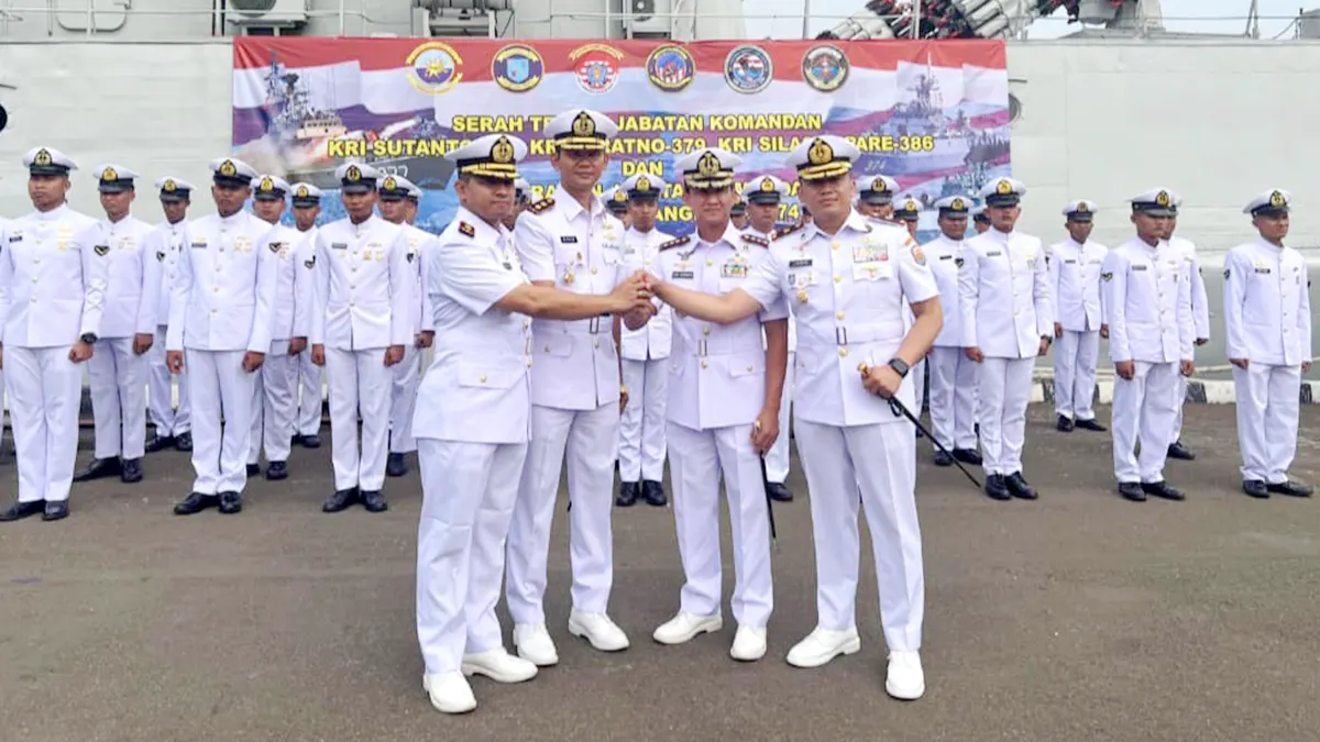 Regenerasi Kepemimpinan di Tubuh TNI AL, Mayor Laut Firman Cahyadi Resmi Jabat Komandan KRI Sutanto-377