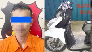 Tertangkap di Lubuk Baja, Pelaku Curanmor Terancam 7 Tahun Penjara