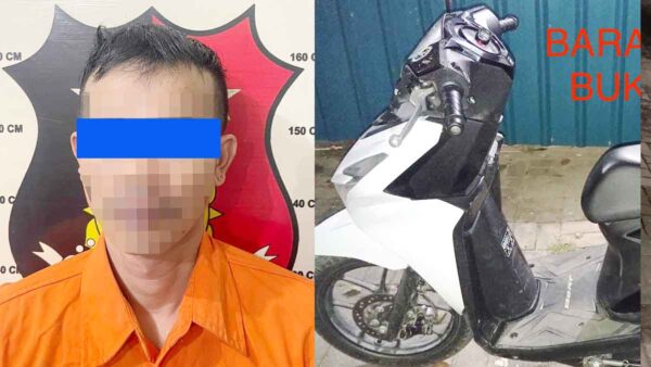 Tertangkap di Lubuk Baja, Pelaku Curanmor Terancam 7 Tahun Penjara
