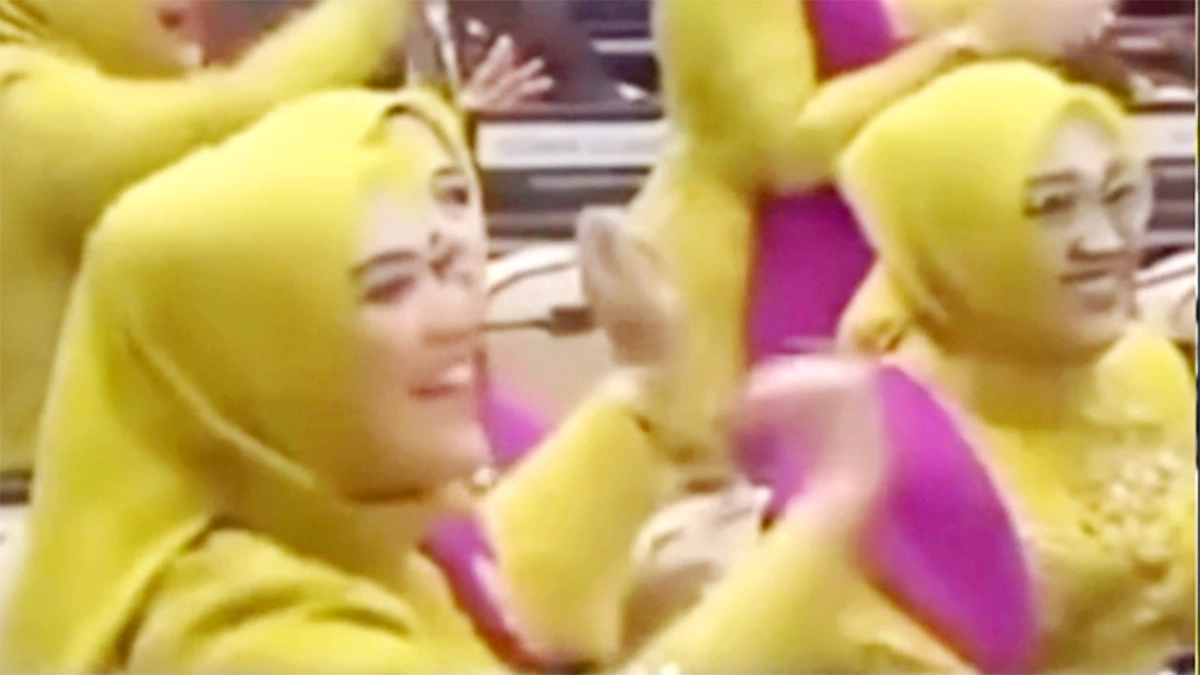 Viral Video Nunik Joget di Sidang MPR, Publik Geram: Sidang Berubah Jadi TikTok Live