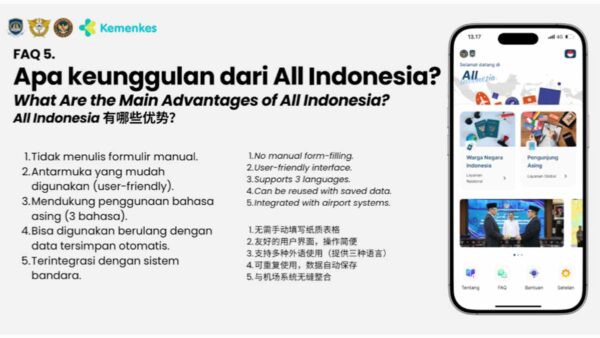 Agar Perjalanan Berjalan Lancar, Ini Panduan Pengisian Sistem Aplikasi “All Indonesia”