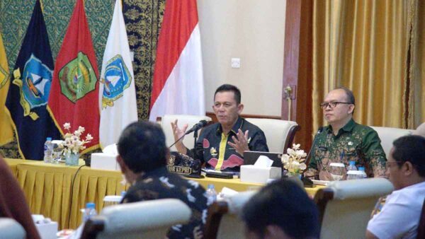 Ansar Ahmad Pimpin Rapat Percepatan Program Makan Bergizi Gratis dan Penuntasan TBC
