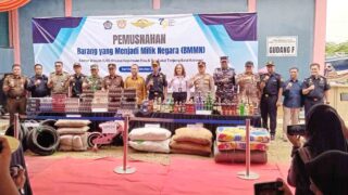 DJBC Kepri Musnahkan Barang Sitaan 2022–2025, 244 Pelanggaran Ditindak