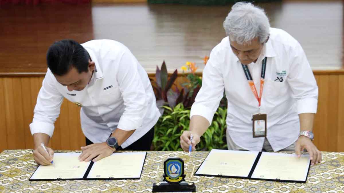 Gerakan Tanjak Lobam di Kawasan Bintan Inti Industrial Estate (BIIE) Lobam Kabupaten Bintan Diresmikan