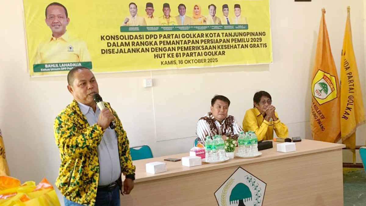 Golkar Tanjungpinang Rayakan HUT ke-61 dengan Semangat Menuju Pemilu 2029