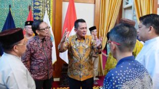 Gubernur Ansar Minta Penyempurnaan Desain Monumen Bahasa Nasional Pulau Penyengat