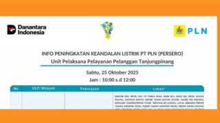 Hotel, Bank, Pabrik, Perumahan hingga Pasar Bintan Center Tanjungpinang Terdampak Pemadaman PLN Sabtu 25 Oktober 2025