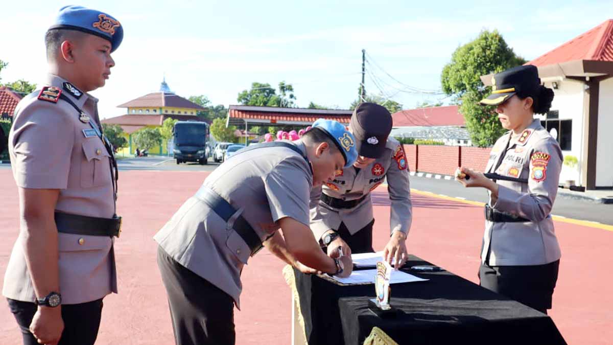 Jabatan Kasi Propam Polres Bintan Resmi Berganti dari IPDA Boby Pratama kepada AKP Tumpal Pangasian