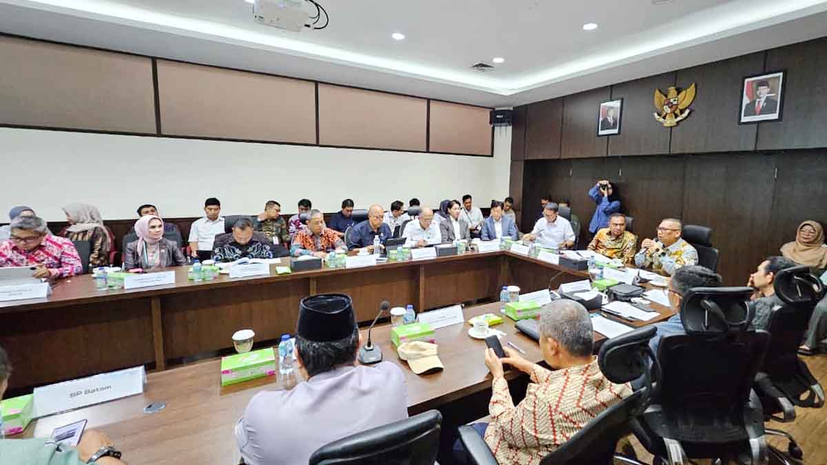 Perekonomian Kepri Tumbuh 7,14 Persen, Wagub Nyanyang Minta Dukungan Infrastruktur Udara ke Komite II DPD RI